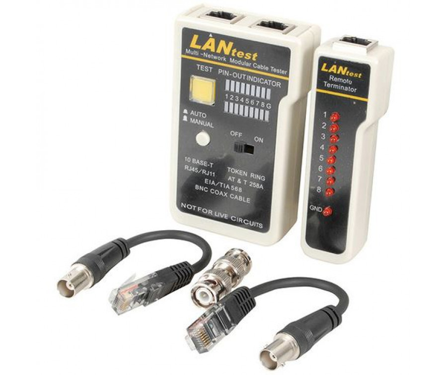 <b>LK-468D</b> Datortīkla kabeļu testeris