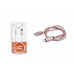 <b>LX8520</b> Vads USB spraud./Iphone spaud. 1m, krāsa rozā